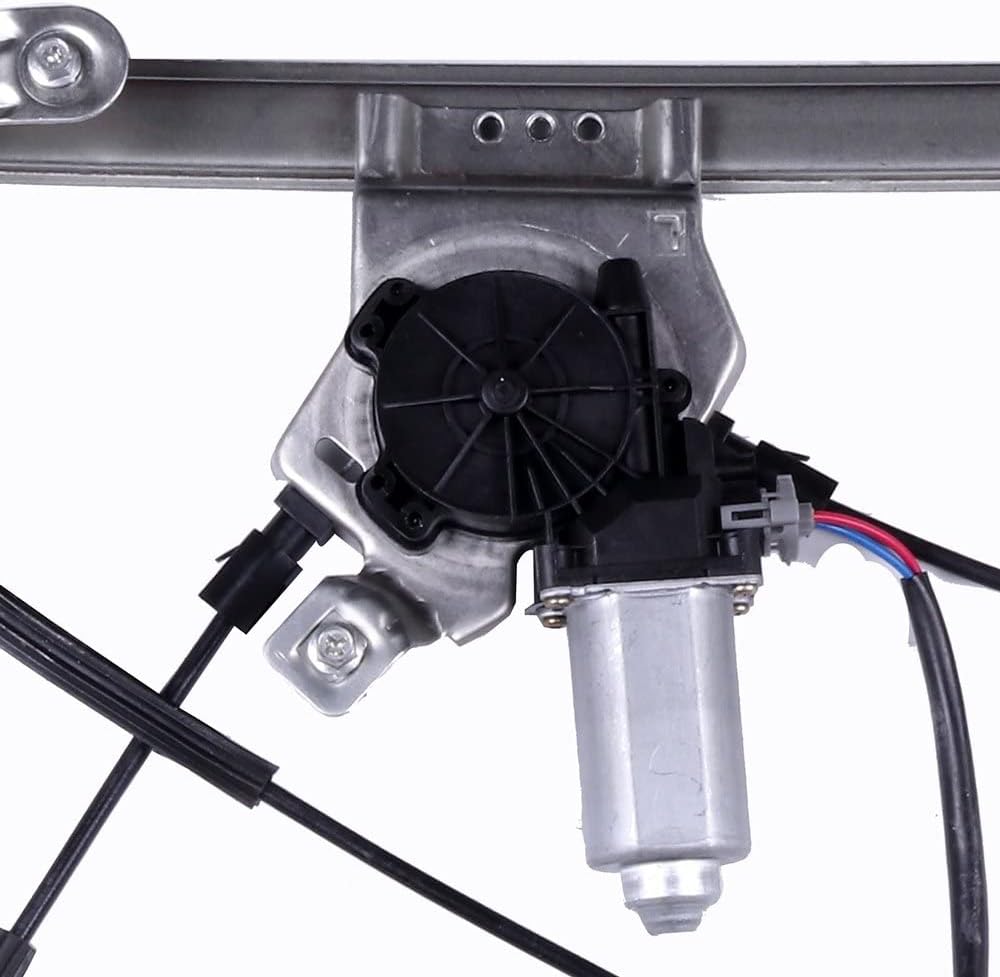 Front Left Power Window Motor and Regulator Assembly Pack of 2 F82637