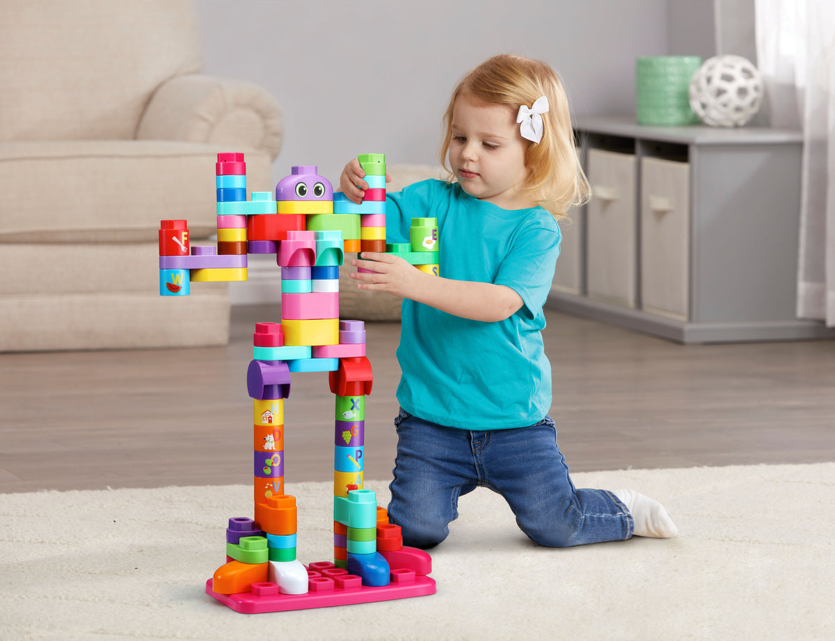 81-Piece Jumbo Blocks Box (Pink) B694710