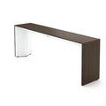 Arctic White Laminate Console Table Z56720