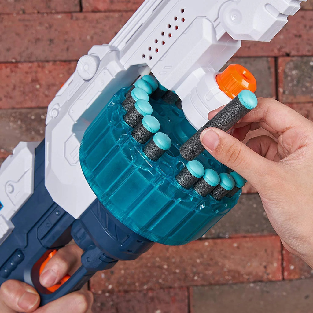 48 Darts Foam Dart Blaster with Slam-Fire Function S385466