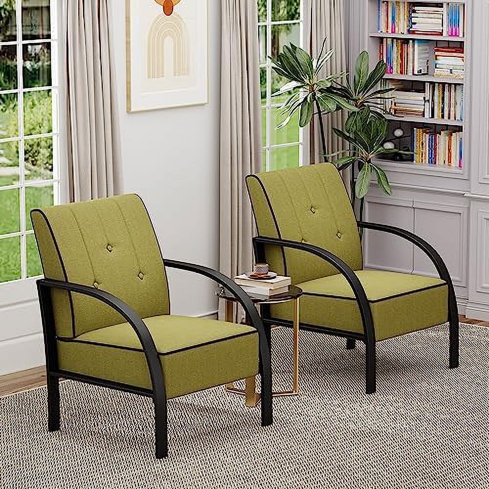 Green Upholstered Accent Chair B3365
