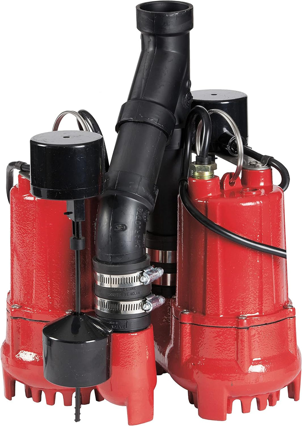 1/3 HP Dual Automatic Cast Iron Sump Pump System H8537