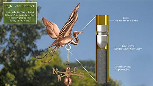 Polished Copper Weathervane V86131