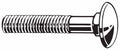 Carriage Bolt, Steel, Square, Gr 5, PK300 L83083