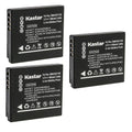 3-Pack DMW-BCF10 Battery Replacement for Panasonic Lumix Camera Q95312