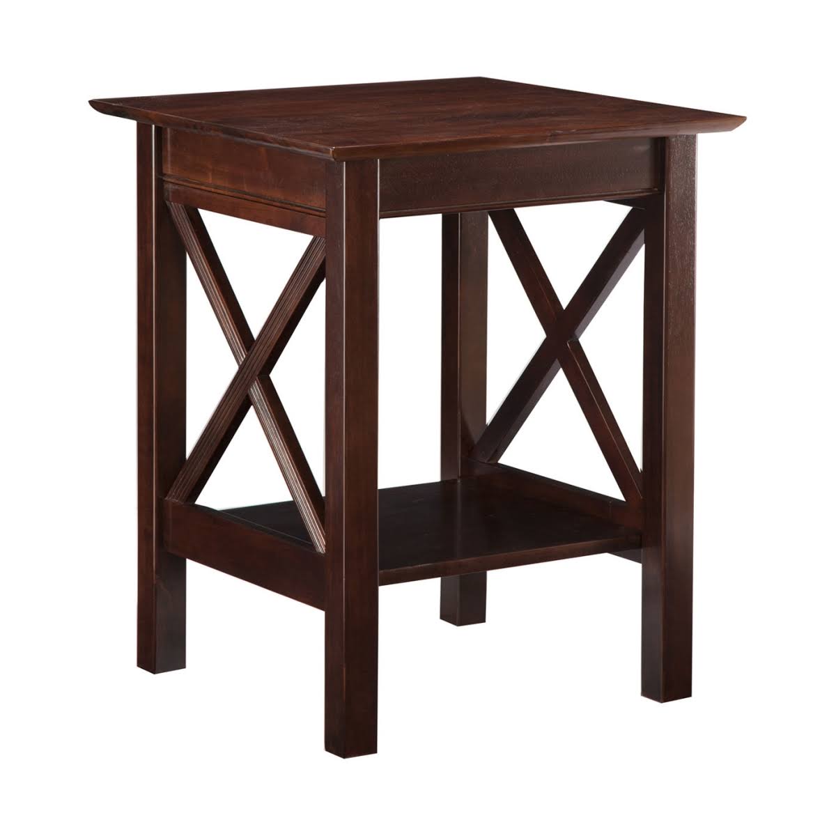Antique Walnut Printer Stand W4871