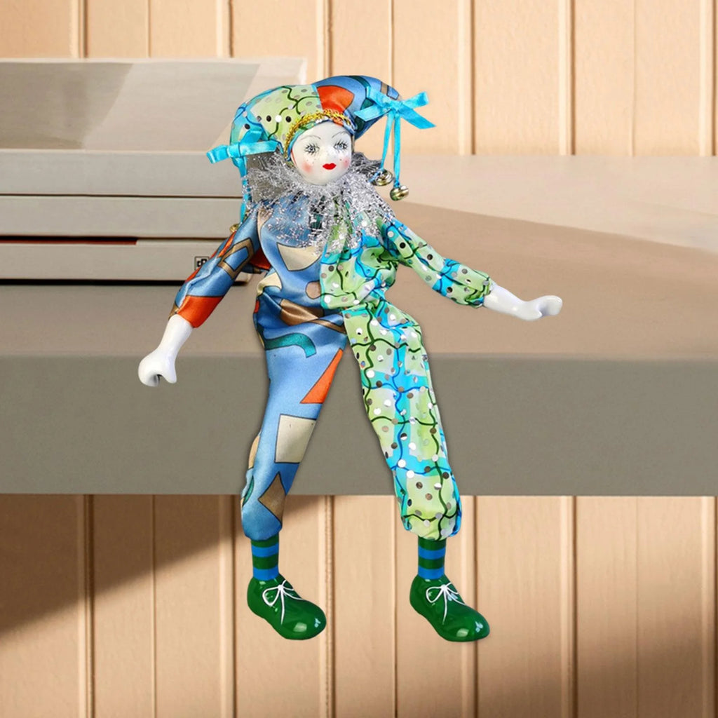 Porcelain Clown Doll Ornaments Y911364
