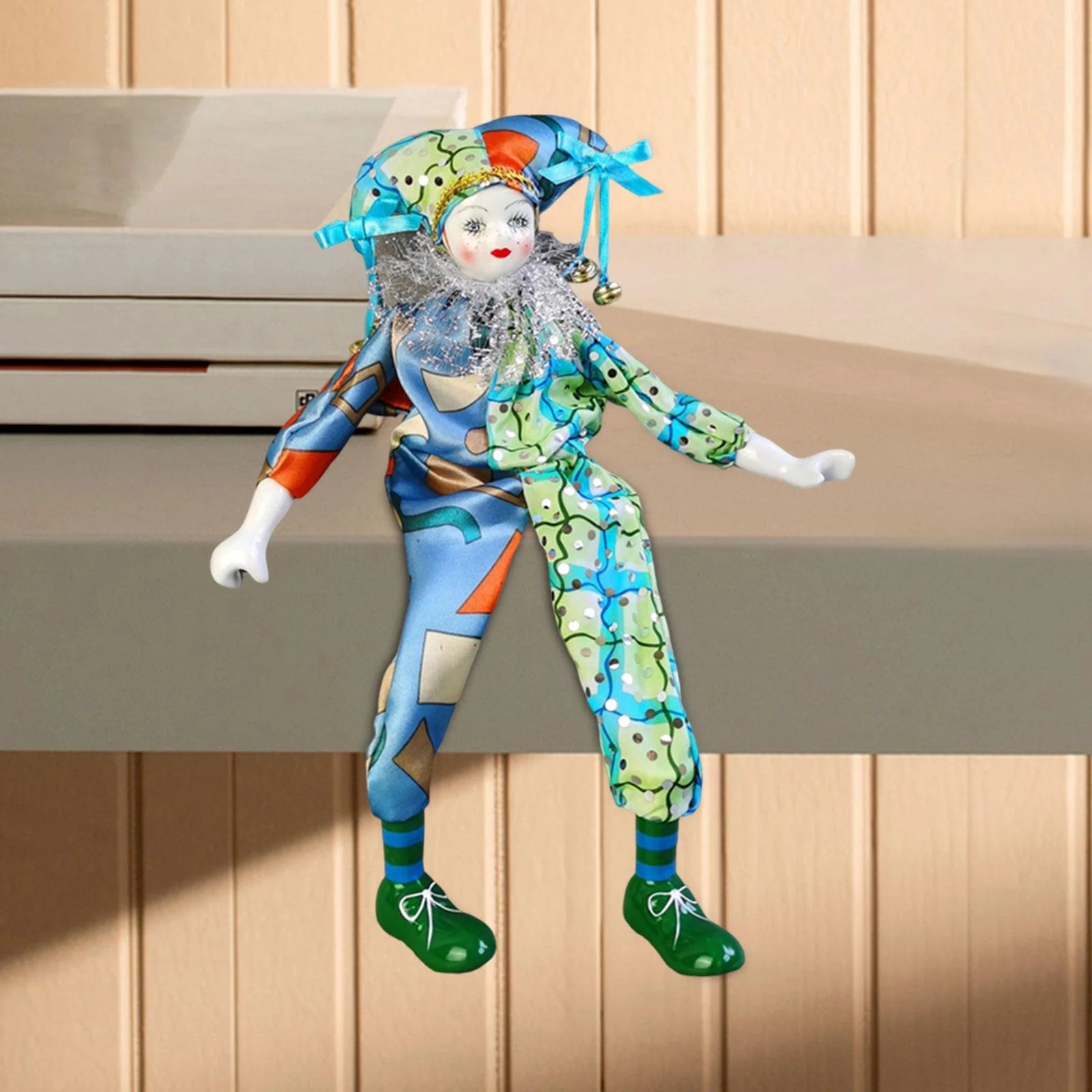 Porcelain Clown Doll Ornaments Y911364
