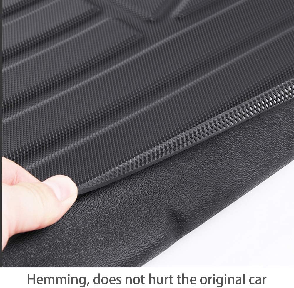 Black Pack of 2 Heavy Duty Rubber Trunk Liner N5128