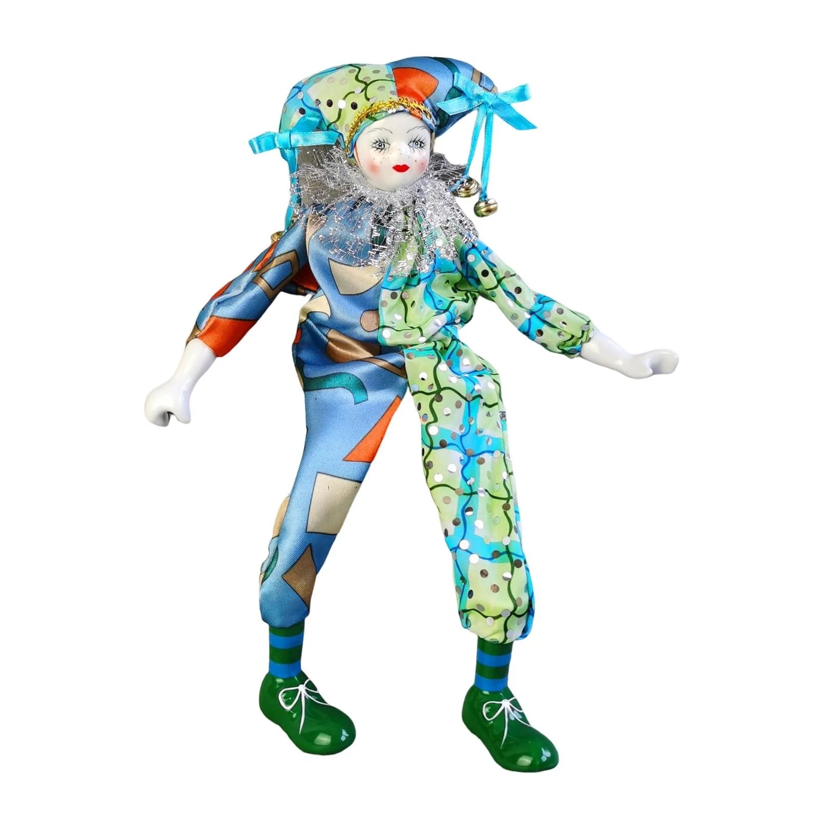 Porcelain Clown Doll Ornaments Y911364