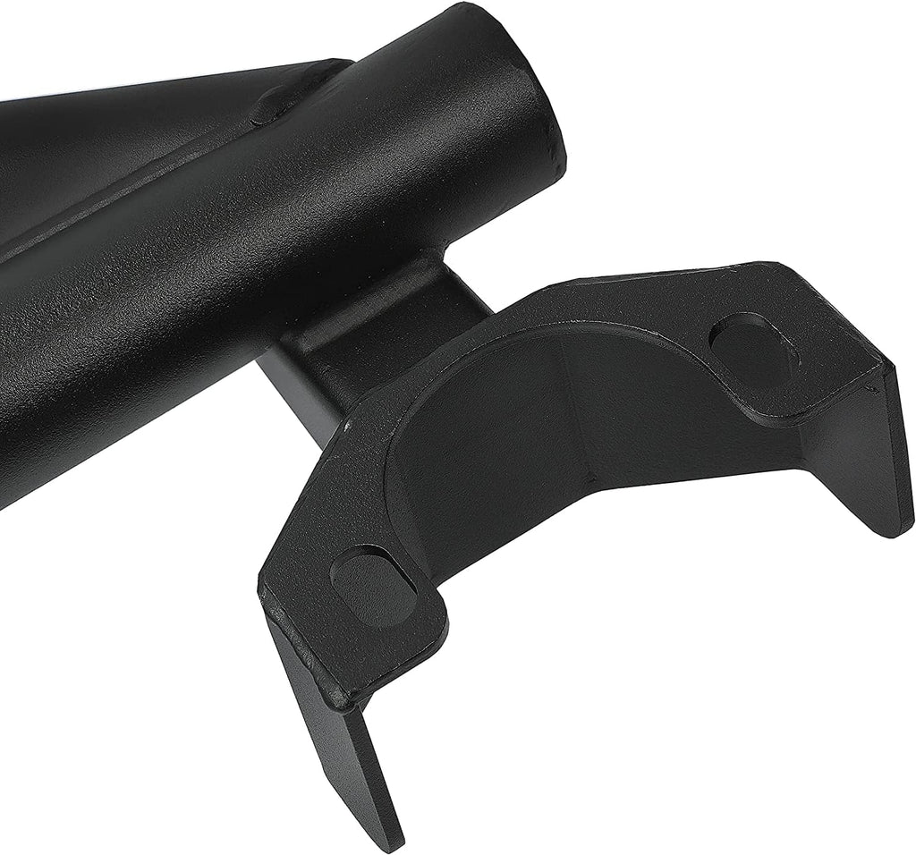Black Steel Running Board Step Rails A974803
