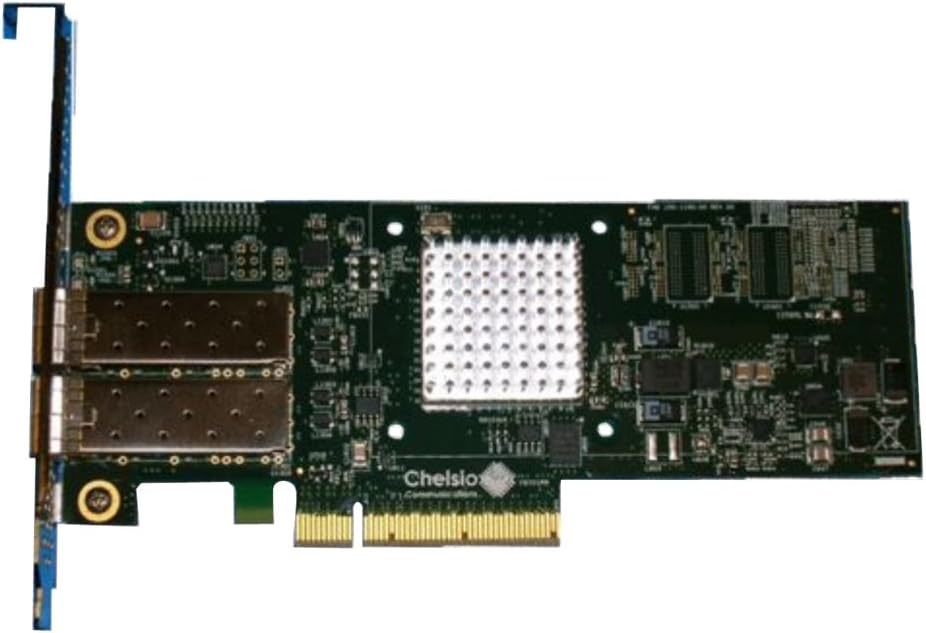 2-Port 1/10GbE Server Offload Adapter with PCI-E x8 Gen 3, SFP+ Connector B5129