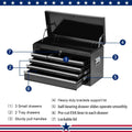 8-Drawer Rolling Tool Cabinet with Wheels W657