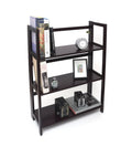Espresso 3-Shelf Folding Bookcase I626163