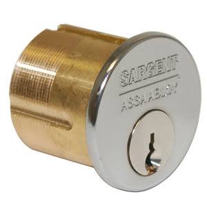 Bright Stainless Steel Mortise Cylinder G650