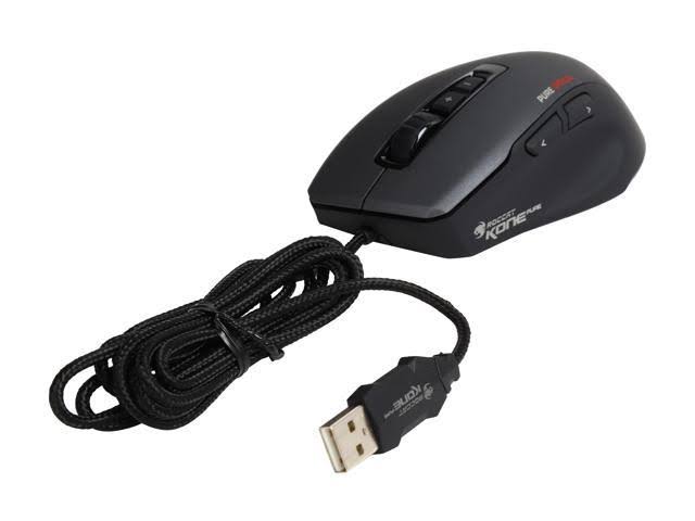 Black 7 Buttons USB Wired Optical 4000 dpi Gaming Mouse C819719
