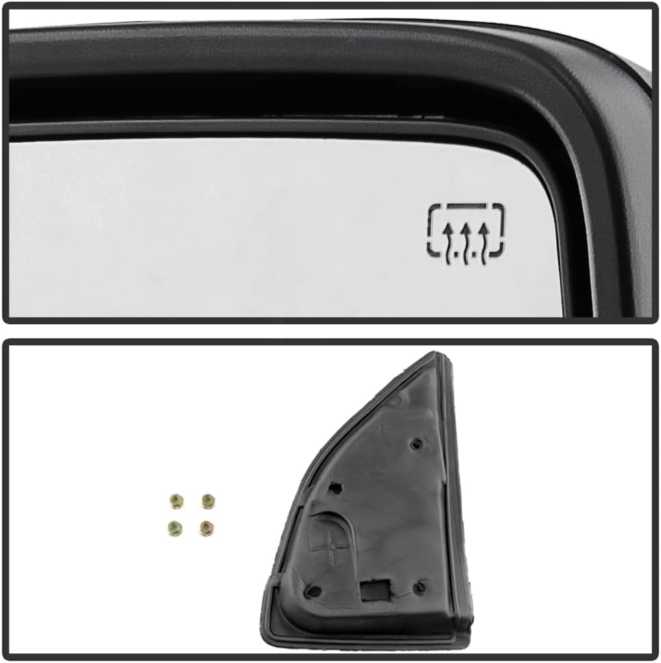 Passenger Side Power Heated Towing Mirror N3902