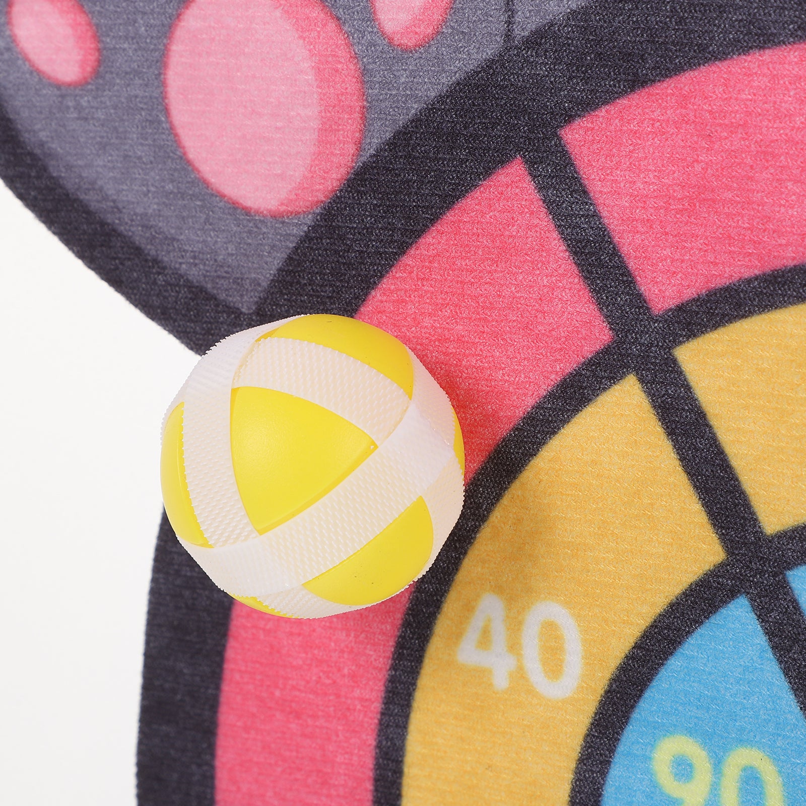 Sticky Ball Dart Board Toy Indoor Games Kids Toys Organizer Q83787