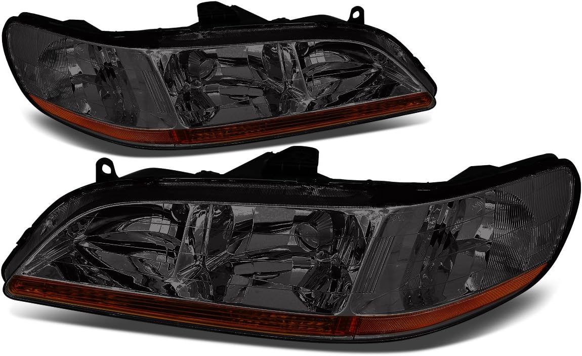 Chrome Housing Clear Corner Headlights Assembly E377562