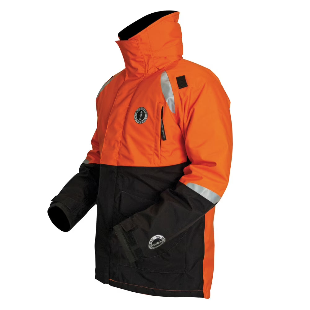 Orange/Black Flotation Coat R938