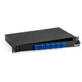 Black 1U 12 Ports Fiber Patch Panel I50759