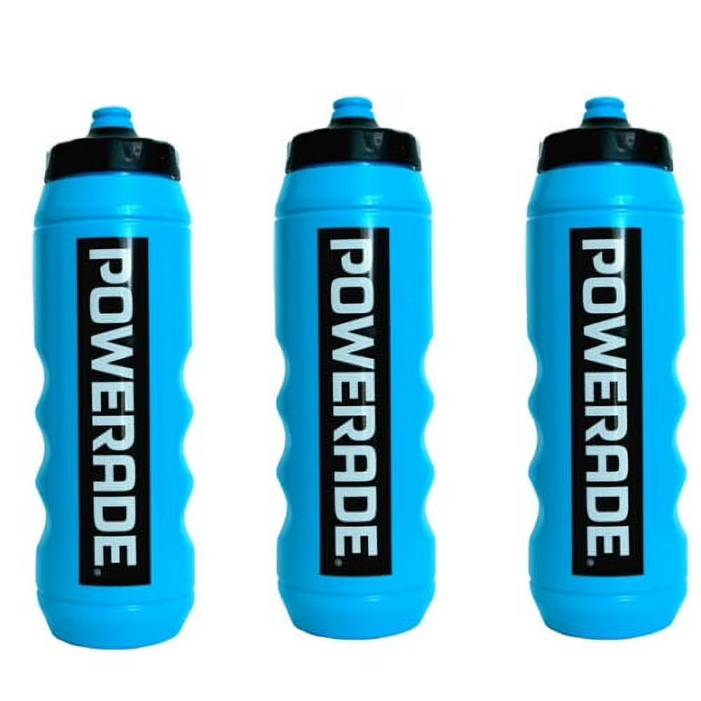 32 oz Sports Water Bottle with Squeeze Cap, Set of 3 D1298