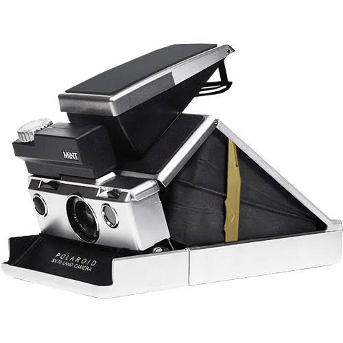 Black Analog Instant Film Camera P4543