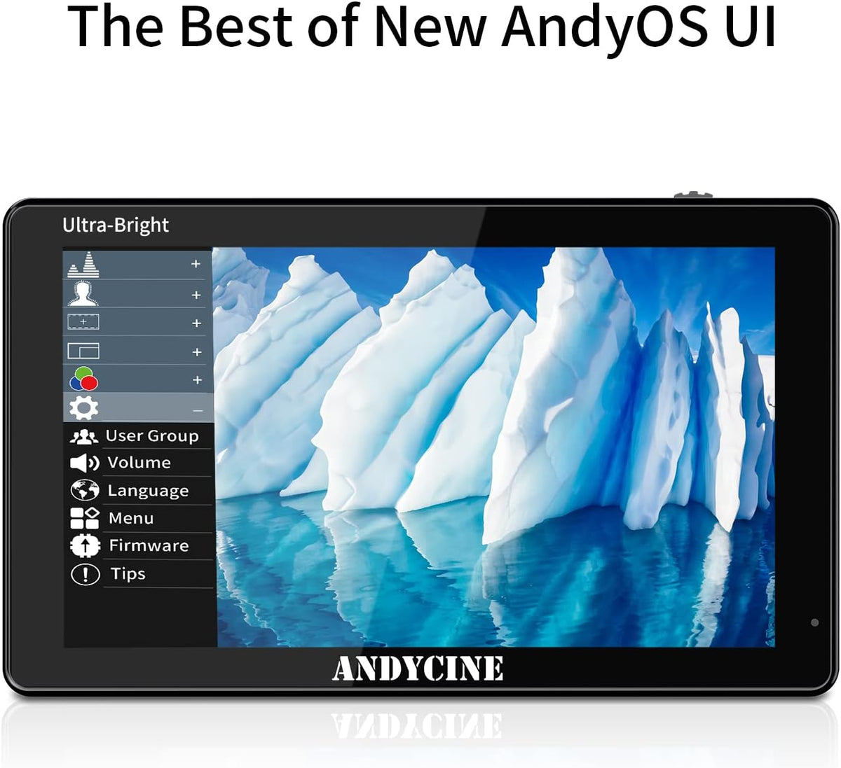 5.5 Inch 3000nit Touch Screen On-Camera Field Monitor with F970 External Power 4K HDMI Input Output R2775