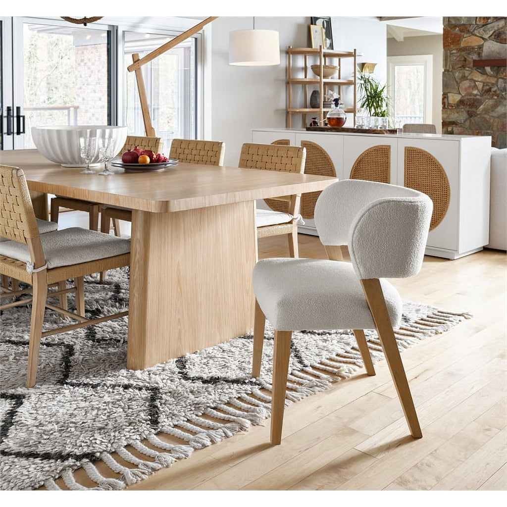 86" Rectangular Dining Table Y678235