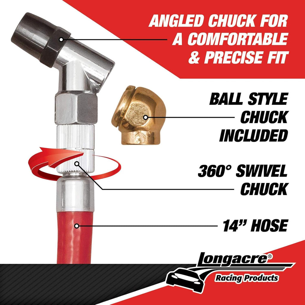 0-60 PSI Analog Tire Pressure Gauge, 2 Inch, Pack of 2 P1939