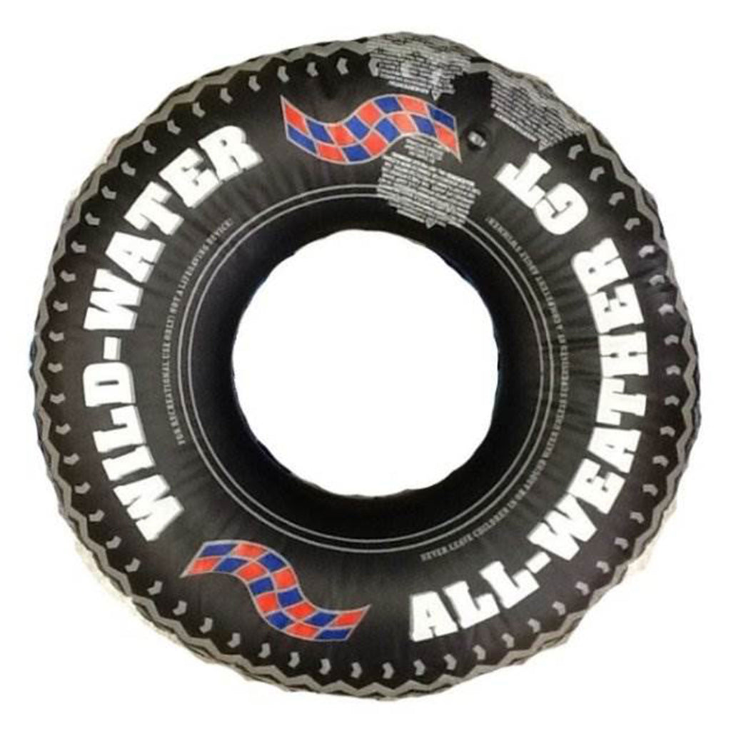 36in Inflatable Floating Tire Tube with Electric Pump C66063