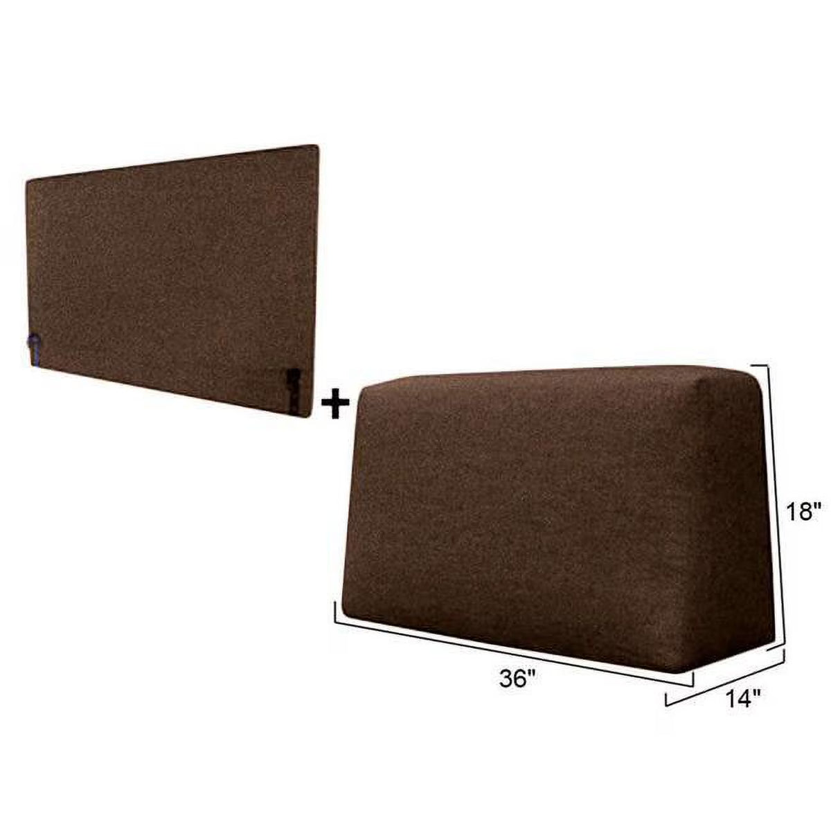 Brown Sofa Back Pillow Q1114