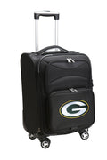 Black Green Bay Packers 21x22 Spinner Carry-On H355026