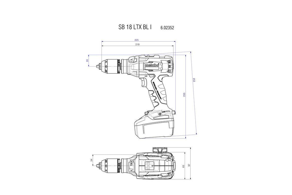 Brushless Hammer Drill Kit 5.2Ah R849