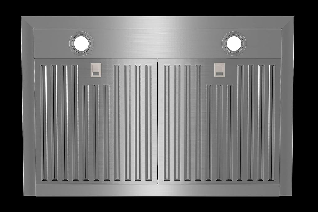 Wall Mount Range Hood with Dishwasher-Safe Filters T70749