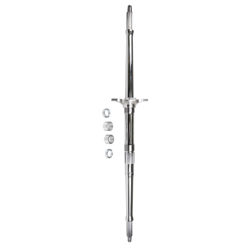 Gray Rear Adjustable Solid Racing Axle for Honda Sportrax TRX400 ATV G70525