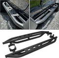 Black Steel Running Board Step Rails A974803