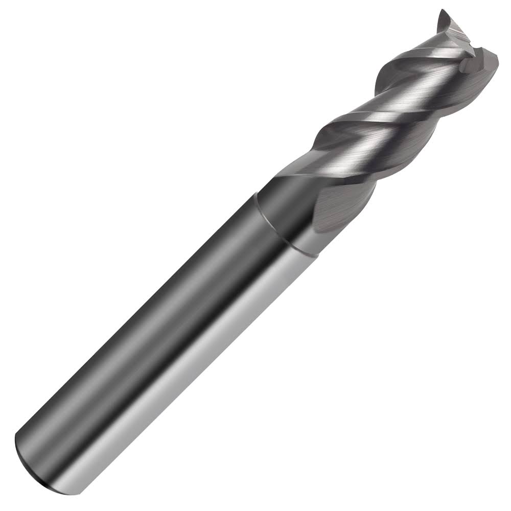 12mm Carbide Plain Shank End Mill, 22mm LOC, 38mm Reach Z9951
