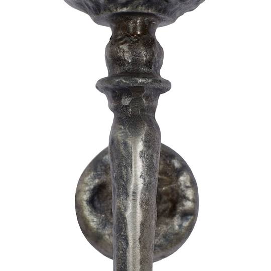 Brown Aluminum Candle Holder Y5703