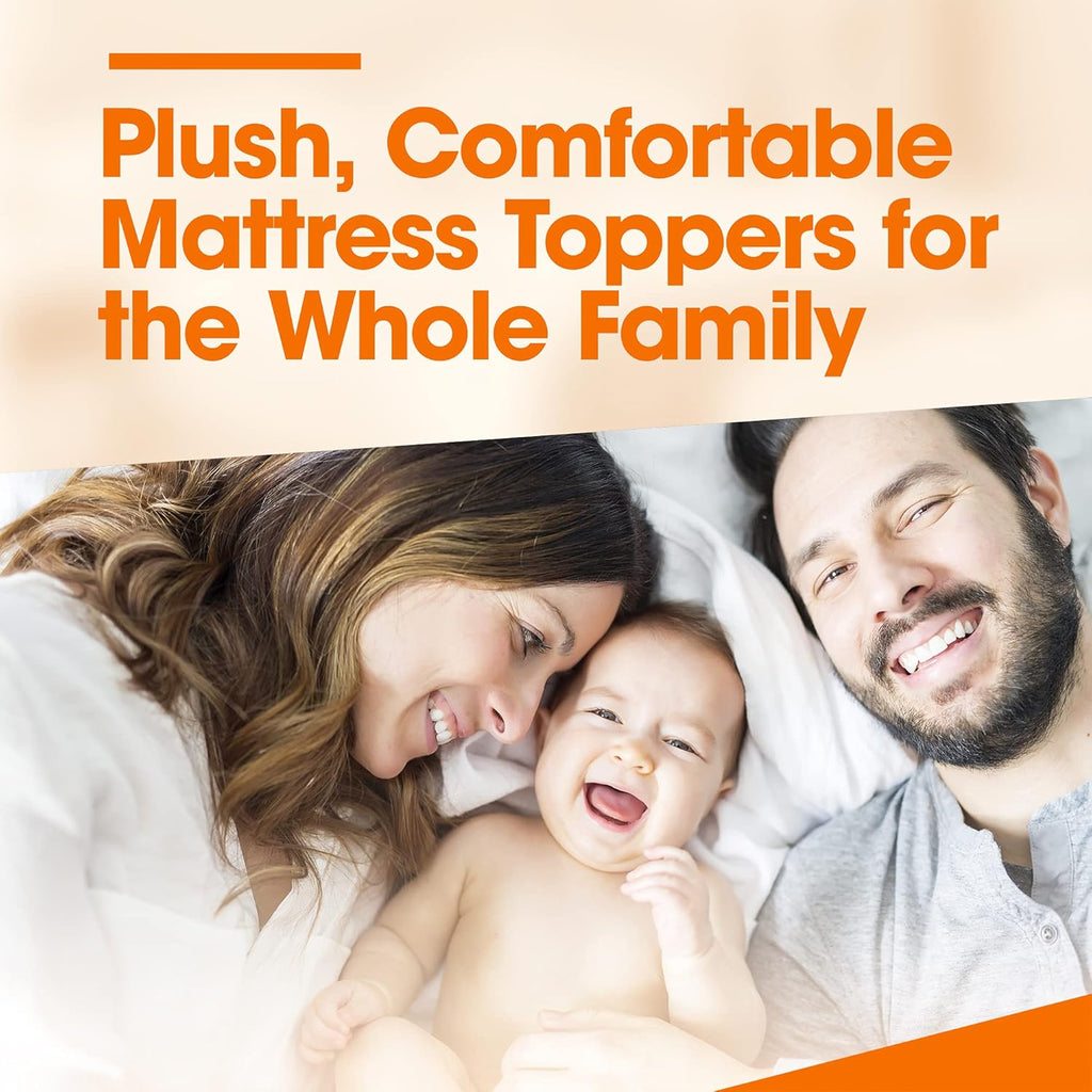California King Plush Bamboo Fitted Mattress Topper Protector E287347