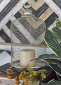 Metal Candle Lantern Set of 2 H3484