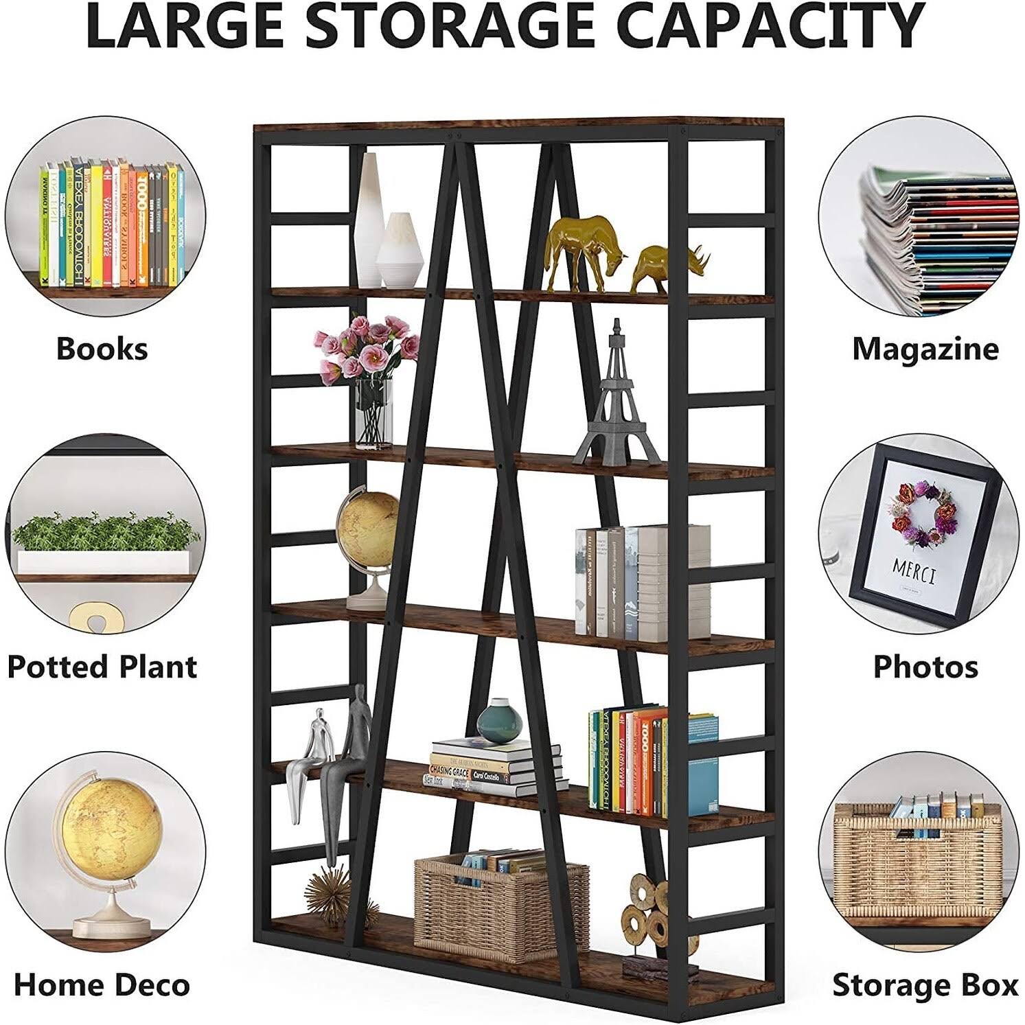 White Open Bookshelf N37393