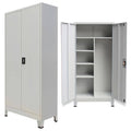 Gray Steel Locker Cabinet with 2 Doors E20527