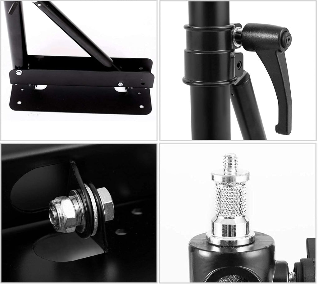 Wall Camera Mount with Triangle Base, 70.8 inch Adjustable Boom Arm P9780
