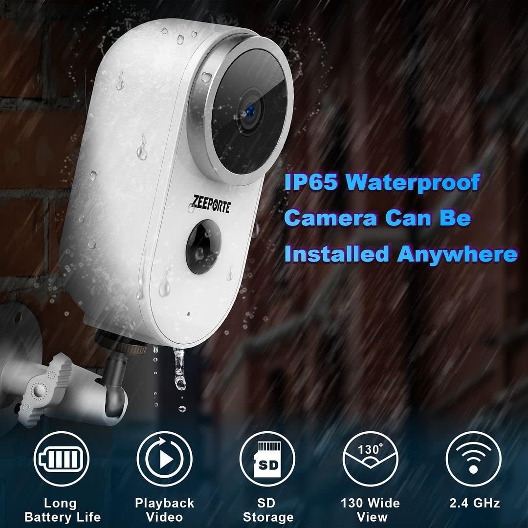 1080P HD Wireless Security Camera with Night Vision R265