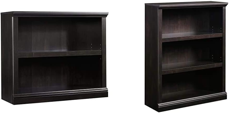 2-Shelf Bookcase, Salt Oak finish X55574