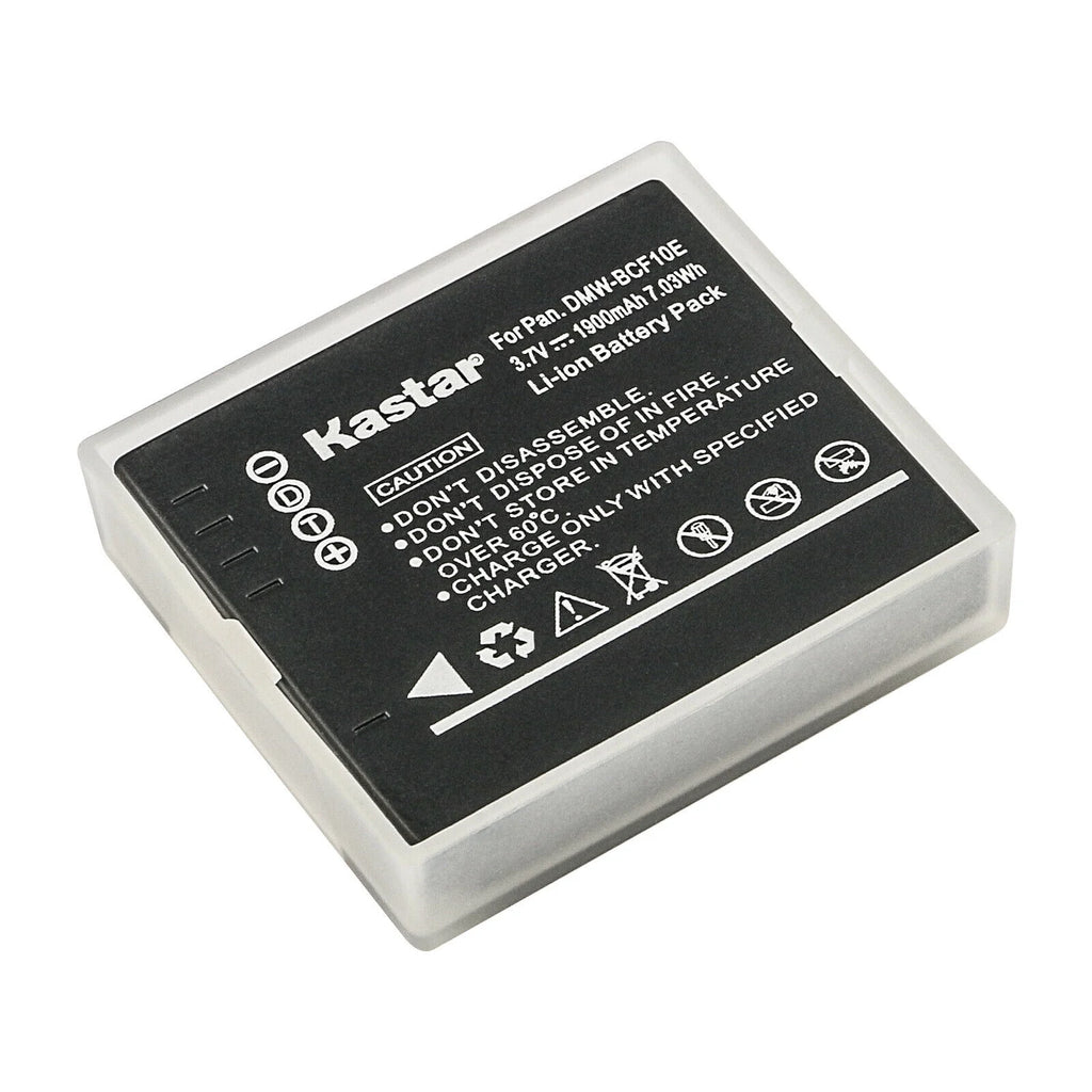 3-Pack DMW-BCF10 Battery Replacement for Panasonic Lumix Camera Q95312