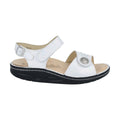 Perla White Leather Soft Footbed 39 D3833