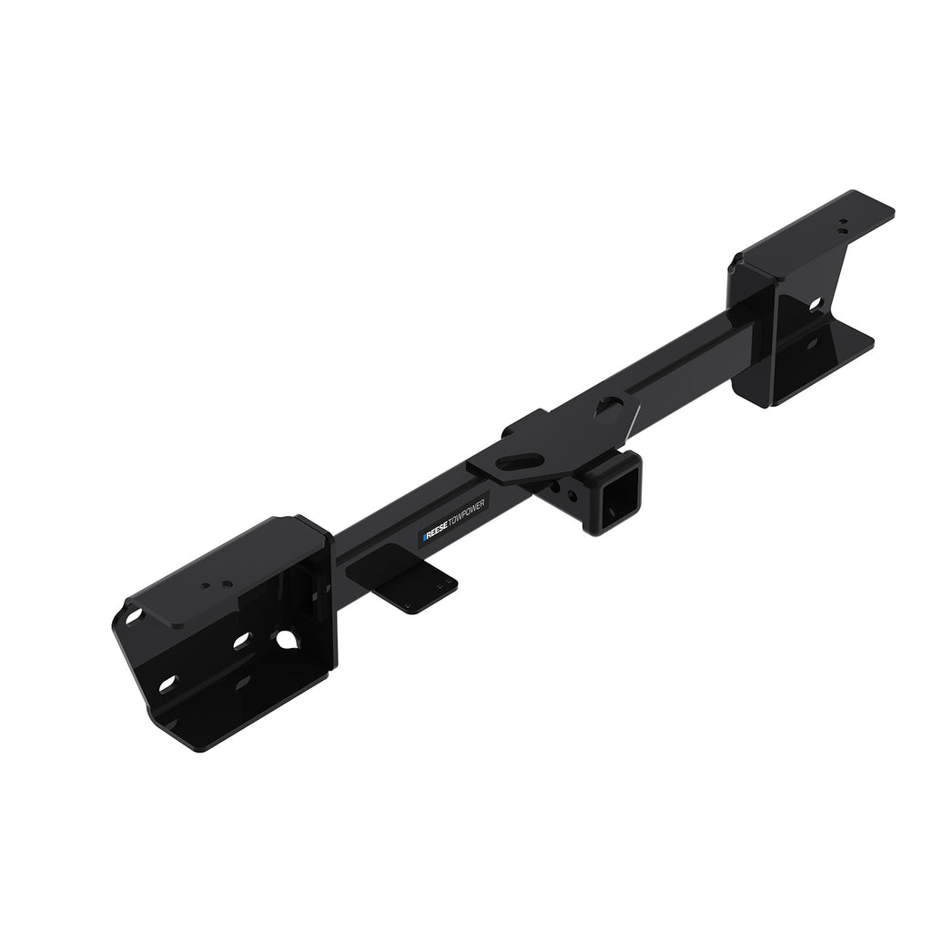 Class 3 Trailer Hitch, 2 Inch Square Receiver, Black I836