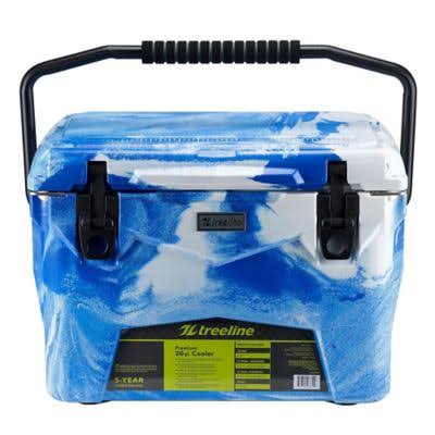 Blue Camo 20 qt. Roto-Molded Cooler Box V9254